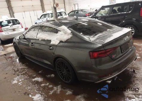 2018 Audi S5 3.0T Premium Plus from USA, damaged, VIN WAUC4CF58JA086091